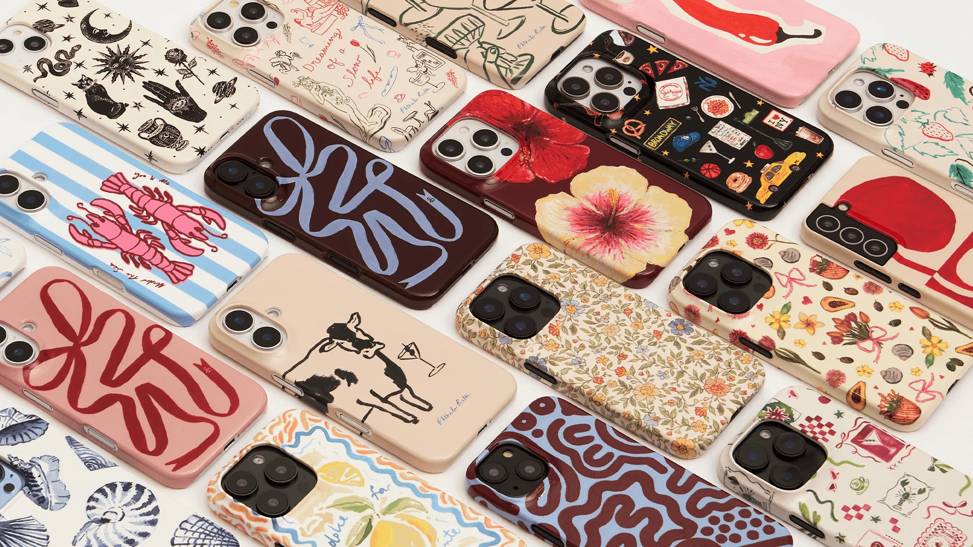 The Diary phone Cases Group Shot