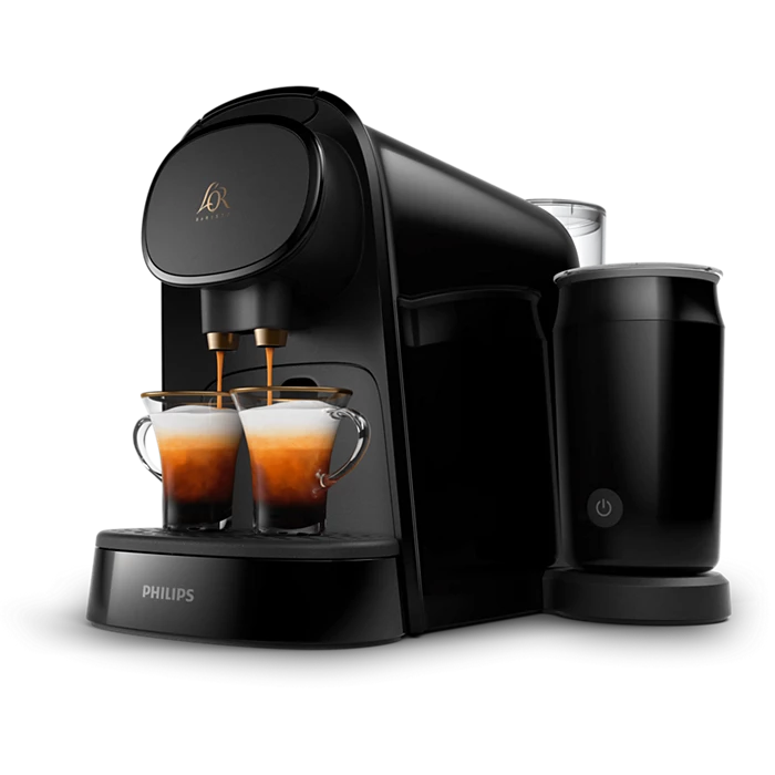 L'OR Barista Premium Latte Machine with integrated milk frother