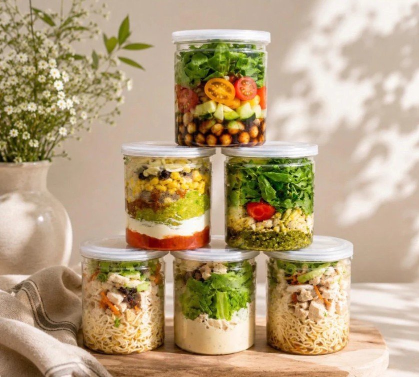 Pretty Little Bites savoury jars and breakfast bites made fresh by Nosh and Nibble Gold Coast