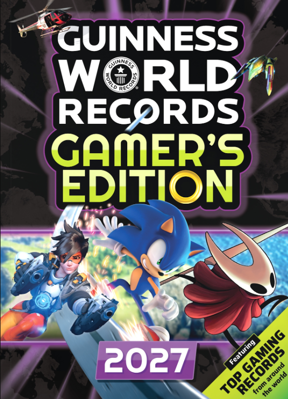 Guinness World Records 2027 Gamer's Edition book cover giveaway