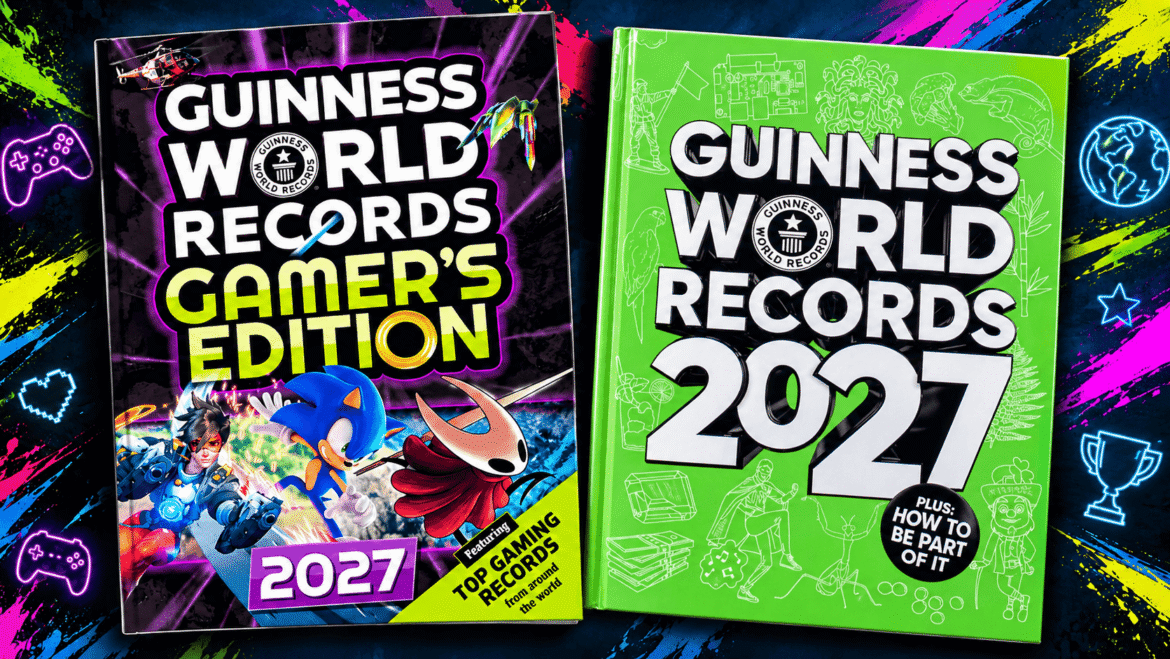 Guinness World Records 2027 and Gamer's Edition book covers giveaway