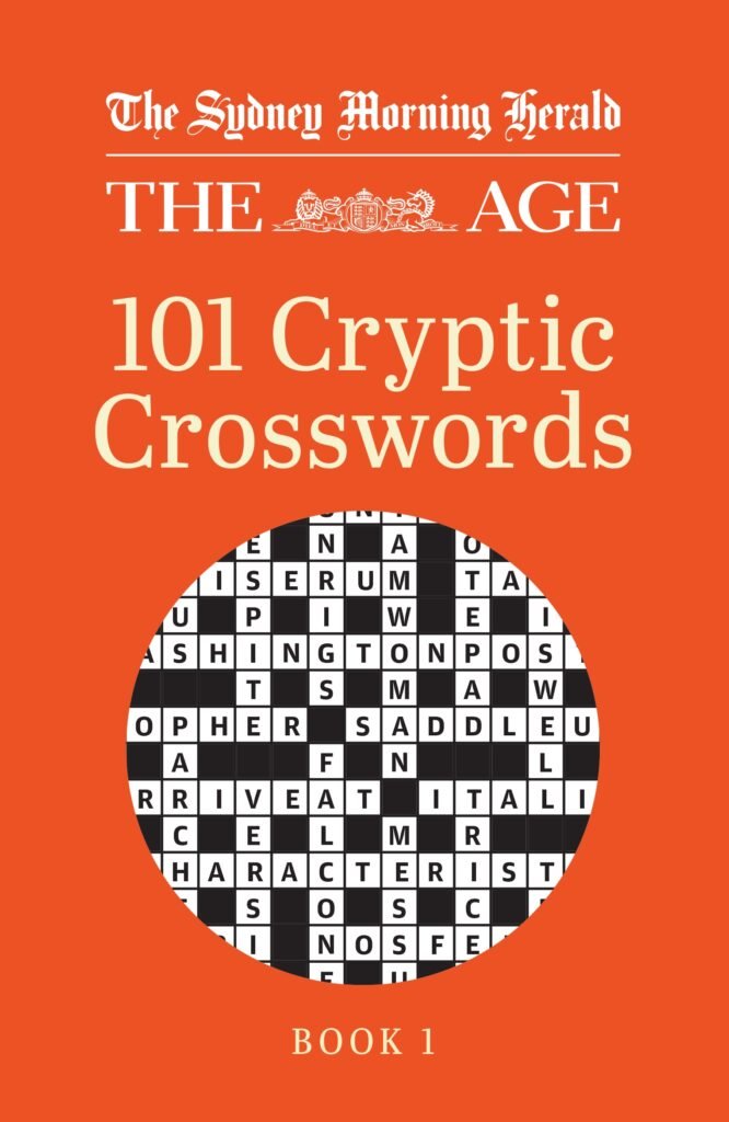Cryptic crossword books from The Sydney Morning Herald and The Age